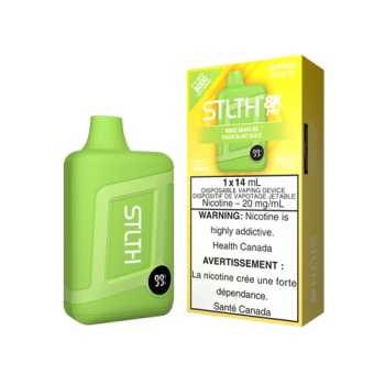 STLTH 8K PRO White Grape Ice 20mg